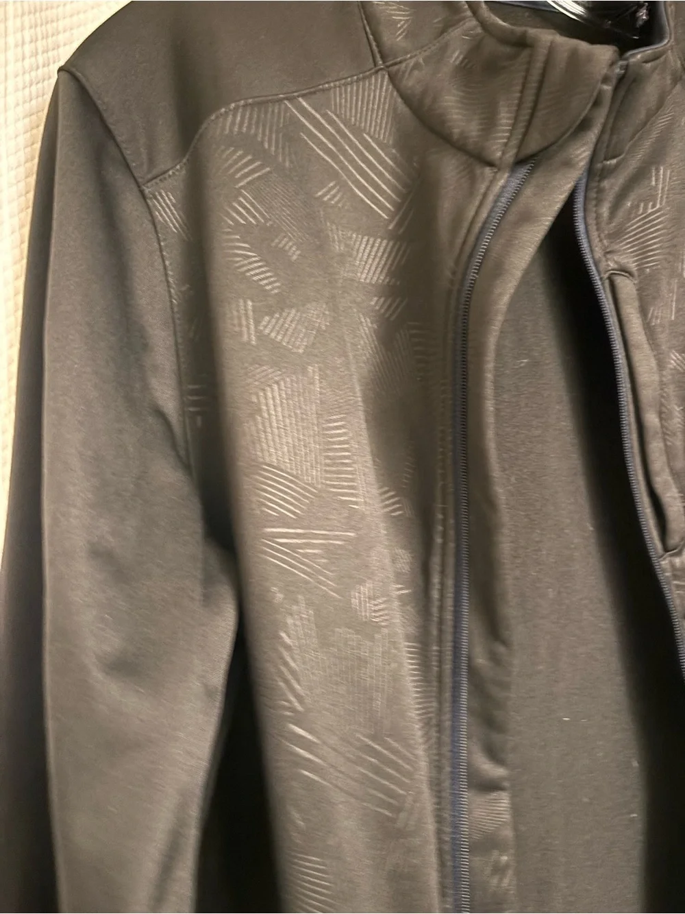 Fanatics Black Jacket with White Logo